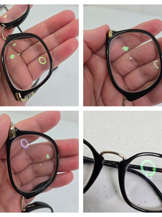 Burberry BE2269 Eyeglasses Glasses Nova Check Plaid Black 3001 52 21 140 Italy main image 5